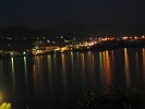 Hafenbucht Makrigialos bei Nacht